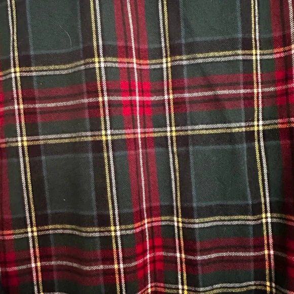 L.L. Bean women’s scotch plaid flannel shirt - Picture 6 of 7